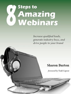 cover image of 8 Steps to Amazing Webinars